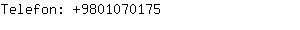 Telefon: 980107....