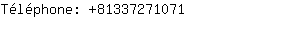 Tlphone: 8133727....