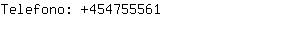 Telefono: 45475....
