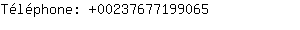 Tlphone: 0023767719....