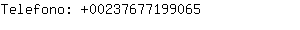 Telefono: 0023767719....