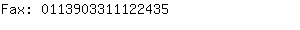 Fax: 011390331112....