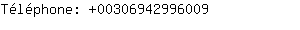 Téléphone: 0030694299....