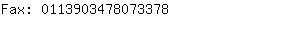 Fax: 011390347807....