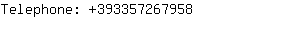 Telephone: 39335726....