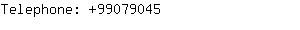 Telephone: 9907....