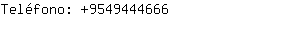 Teléfono: 954944....