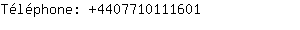 Tlphone: 440771011....