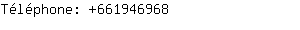 Téléphone: 66194....