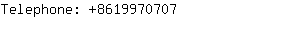 Telephone: 861997....