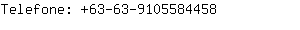 Telefone: 63-63-910558....