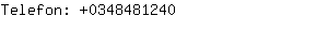 Telefon: 034848....