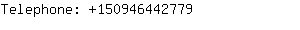 Telephone: 15094644....