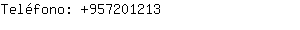 Teléfono: 95720....