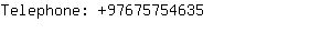 Telephone: 9767575....