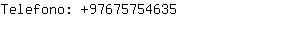 Telefono: 9767575....