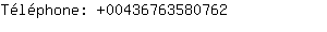 Tlphone: 0043676358....