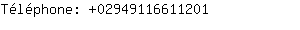 Tlphone: 0294911661....