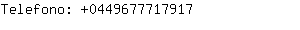 Telefono: 044967771....