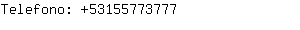 Telefono: 5315577....