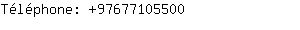 Téléphone: 9767710....