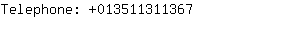 Telephone: 01351131....