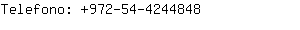 Telefono: 972-54-424....