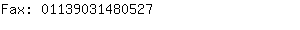 Fax: 0113903148....