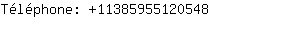 Tlphone: 1138595512....