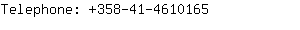 Telephone: 358-41-461....