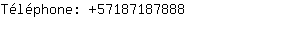 Téléphone: 5718718....