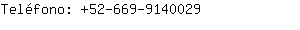 Telfono: 52-669-914....