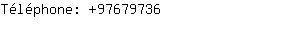 Téléphone: 9767....