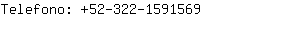 Telefono: 52-322-159....