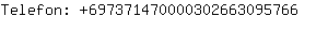 Telefon: 69737147000030266309....