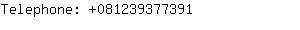 Telephone: 08123937....