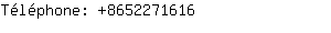 Téléphone: 865227....