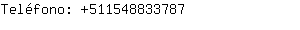 Teléfono: 51154883....