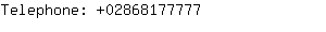 Telephone: 0286817....