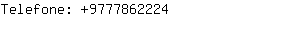 Telefone: 977786....