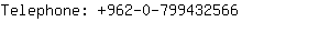 Telephone: 962-0-79943....