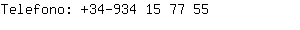 Telefono: 34-934 15 7....
