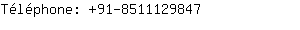 Tlphone: 91-851112....