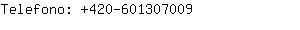 Telefono: 420-60130....