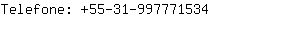 Telefone: 55-31-99777....