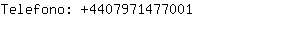 Telefono: 440797147....