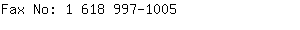 Fax No: 1 618 997-....