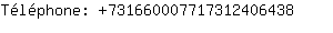 Tlphone: 73166000771731240....