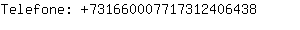 Telefone: 73166000771731240....