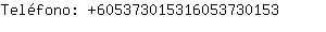 Telfono: 60537301531605373....